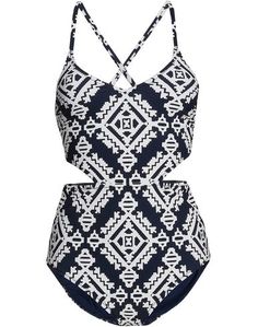 Слитный купальник Tory Burch