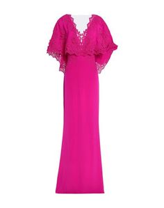 Длинное платье Marchesa