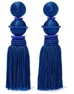 Серьги Oscar de la Renta