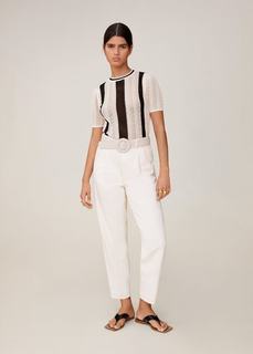 Топ свободной вязки - Charles Mango