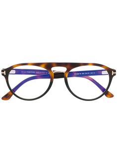 Tom Ford Eyewear очки в круглой оправе