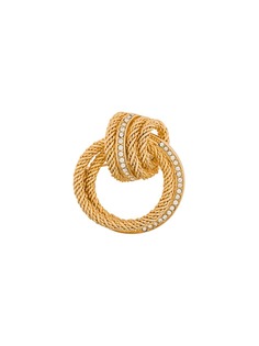 Christian Dior knot brooch