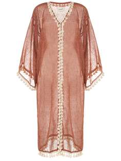 Bambah платье-халат Haya с кисточками