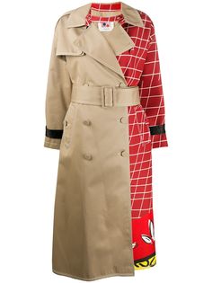 Ports 1961 тренч со вставками в клетку