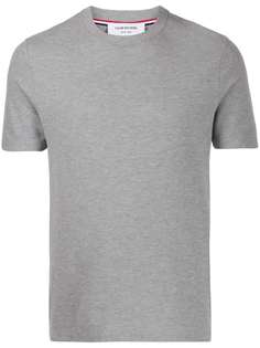 Thom Browne футболка из пике с полосками 4-Bar