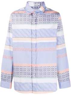 Engineered Garments рубашка на пуговицах с вышивкой
