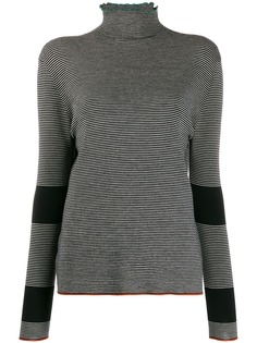 Marni трикотажный топ в полоску