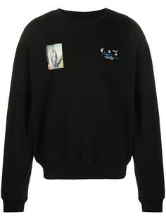 Off-White толстовка с принтом The Kiss