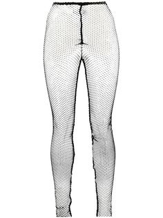 MM6 Maison Margiela кружевные брюки