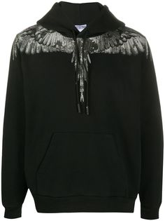 MARCELO BURLON COUNTY OF MILAN худи с принтом Wings