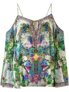 Camilla блузка Moon Garden с приспущенными плечами