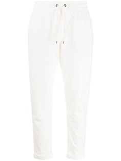 Brunello Cucinelli укороченные брюки с кулиской