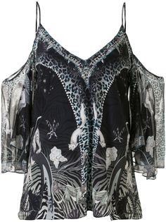 Camilla блузка Astro Disco с открытыми плечами