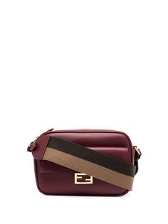 Fendi каркасная сумка с логотипом