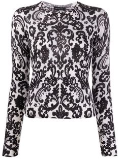 Samantha Sung трикотажный джемпер с узором