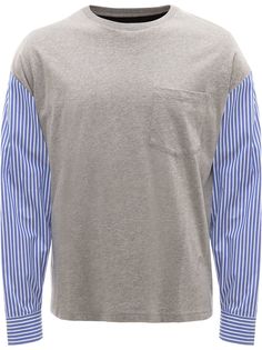 JW Anderson TAILORED SLEEVE T-SHIRT