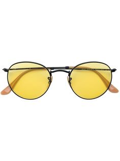 Ray-Ban солнцезащитные очки в круглой оправе с фотохромными линзами