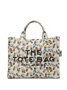Marc Jacobs маленькая сумка-тоут The Traveler из коллаборации с Peanuts