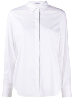 Brunello Cucinelli рубашка с декором Monili