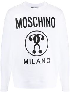 Moschino толстовка с логотипом
