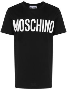 Moschino футболка с логотипом
