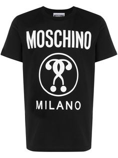 Moschino футболка с логотипом