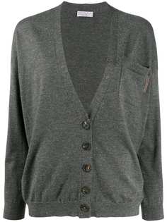Brunello Cucinelli кардиган с V-образным вырезом