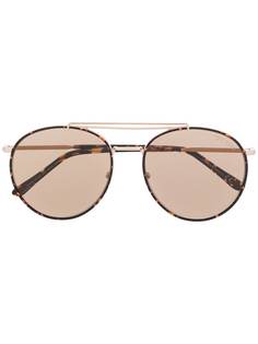 Tom Ford Eyewear солнцезащитные очки-авиаторы Wesley