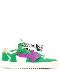 Off-White OFF COURT LOW GREEN PURPLE