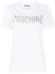 Moschino футболка с логотипом