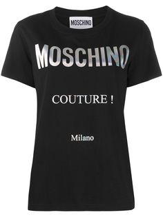 Moschino футболка с логотипом