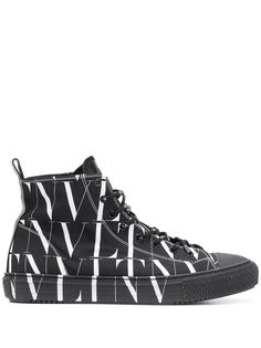 Valentino Garavani высокие кеды с логотипом VLTN