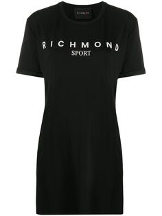 John Richmond футболка оверсайз с логотипом