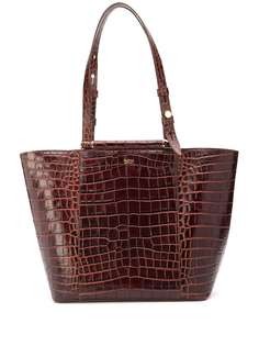 Max Mara сумка-тоут с тиснением под кожу крокодила