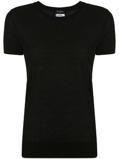 Chanel Pre-Owned футболка с нашивкой CC