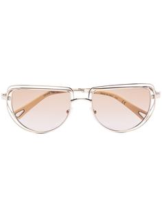 Chloé Eyewear солнцезащитные очки с затемненными линзами