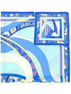 Emilio Pucci платок с абстрактным принтом