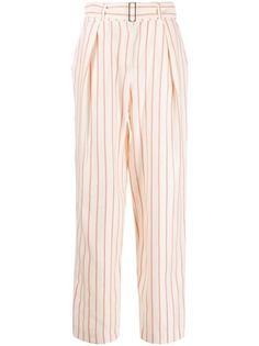 Emporio Armani строгие брюки в тонкую полоску