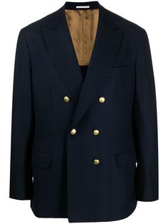 Brunello Cucinelli двубортный пиджак