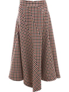 JW Anderson seamed spiral skirt