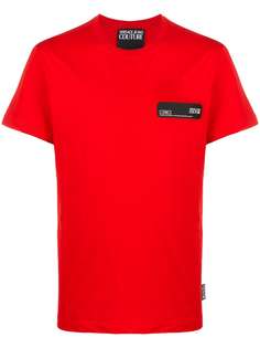 Versace Jeans Couture футболка с нашивкой-логотипом