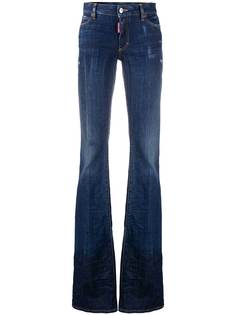 Dsquared2 джинсы Bootcut средней посадки