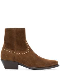 Saint Laurent ботинки Lukas 70 с заклепками