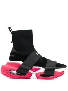 Balmain высокие кеды BBold