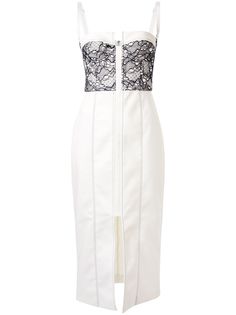 Dion Lee платье Lace Column Bustier