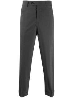 Brunello Cucinelli укороченные брюки строгого кроя