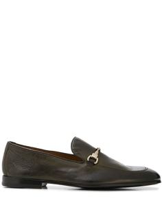 Doucals horsebit almond toe loafers