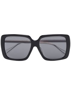 Gucci Eyewear солнцезащитные очки с затемненными стеклами в квадратной оправе