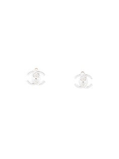 Chanel Pre-Owned серьги Turnlock 1997-го года с логотипом CC