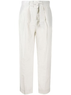 Emporio Armani брюки прямого кроя со складками